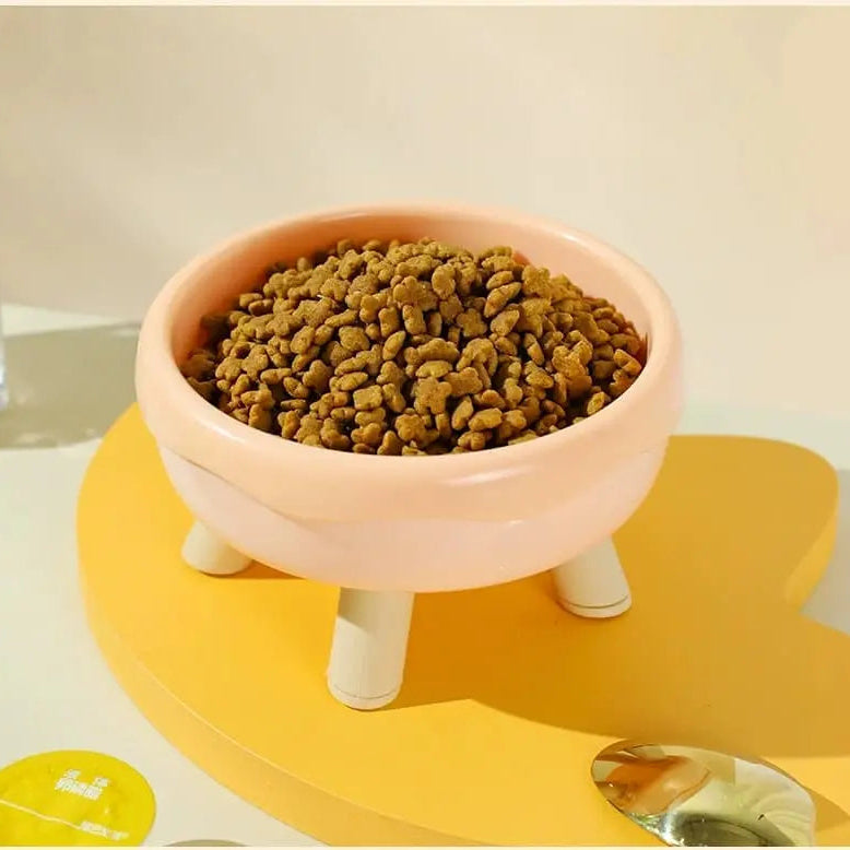 Donut Dreams Pink Cat Bowl Set Mewtie Boutique