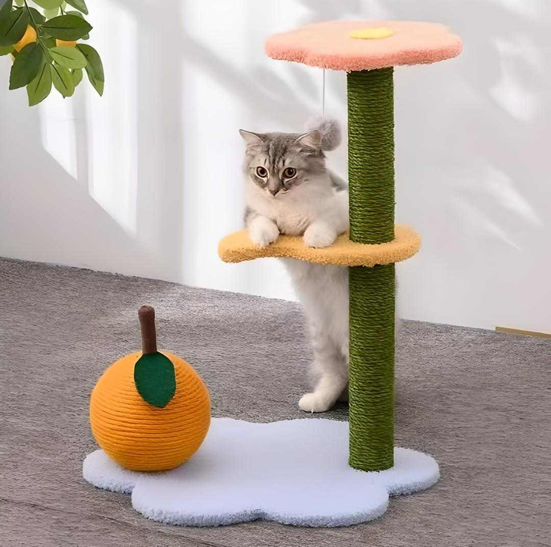 Fruit Bounce Cat Tree Mewtie Boutique